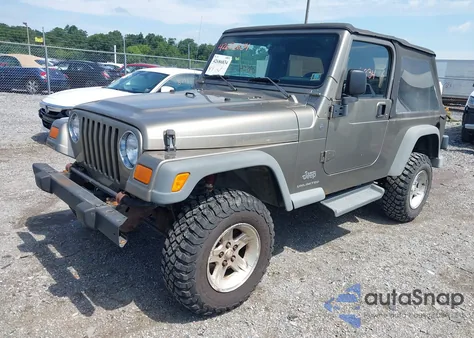 2004 Jeep Wrangler Unlimited z USA, uszkodzony, nr VIN 1J4FA49SX4P774167